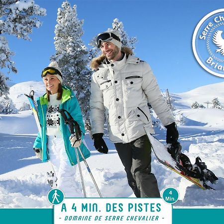 Briancon - Serre Chevalier 1200 - Joli Appartement - Face Aux Pistes En Centre Ville Kültér fotó