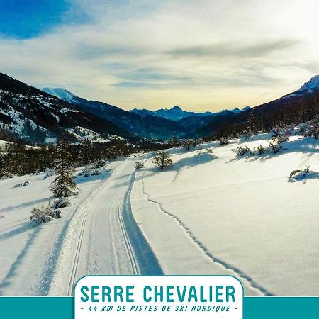 Briancon - Serre Chevalier 1200 - Joli Appartement - Face Aux Pistes En Centre Ville Kültér fotó