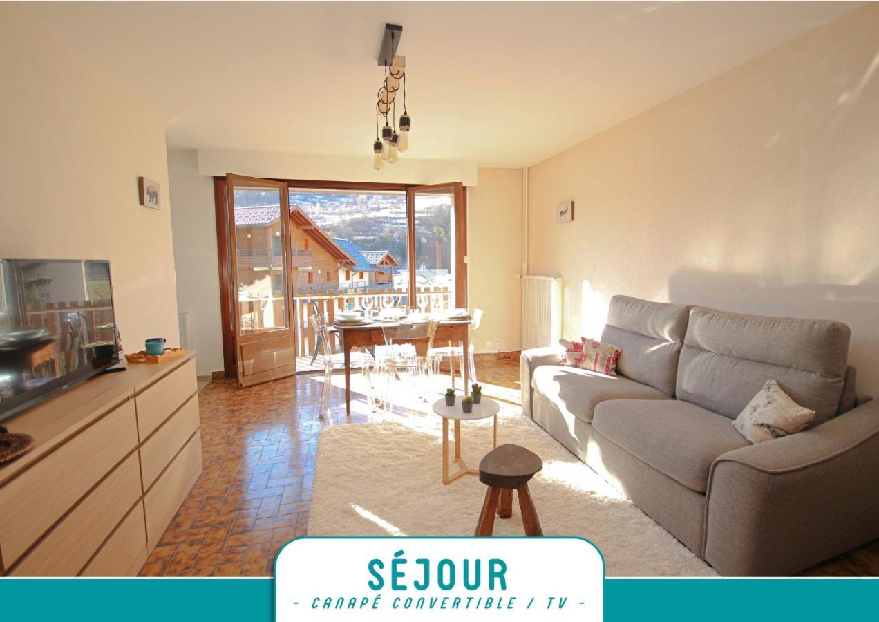 Briancon - Serre Chevalier 1200 - Joli Appartement - Face Aux Pistes En Centre Ville Kültér fotó