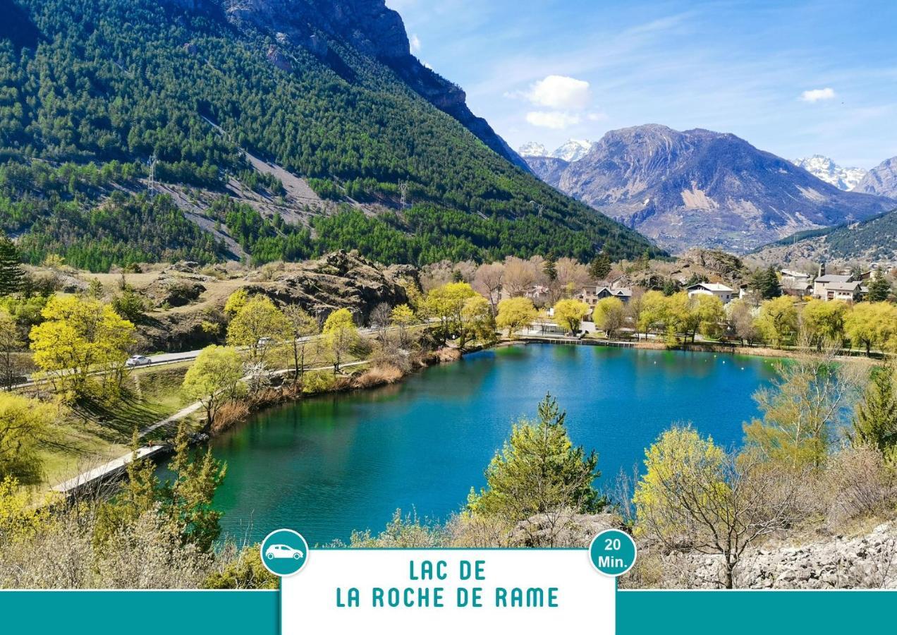 Briancon - Serre Chevalier 1200 - Joli Appartement - Face Aux Pistes En Centre Ville Kültér fotó