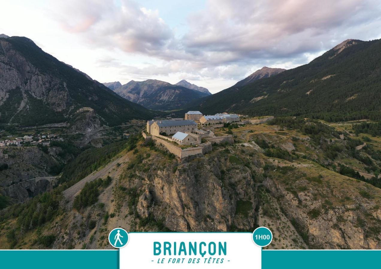 Briancon - Serre Chevalier 1200 - Joli Appartement - Face Aux Pistes En Centre Ville Kültér fotó
