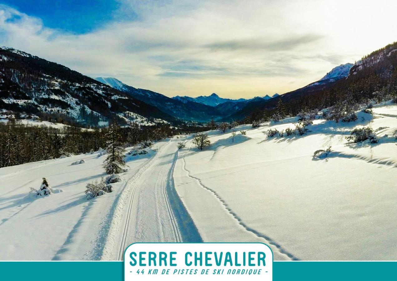 Briancon - Serre Chevalier 1200 - Joli Appartement - Face Aux Pistes En Centre Ville Kültér fotó