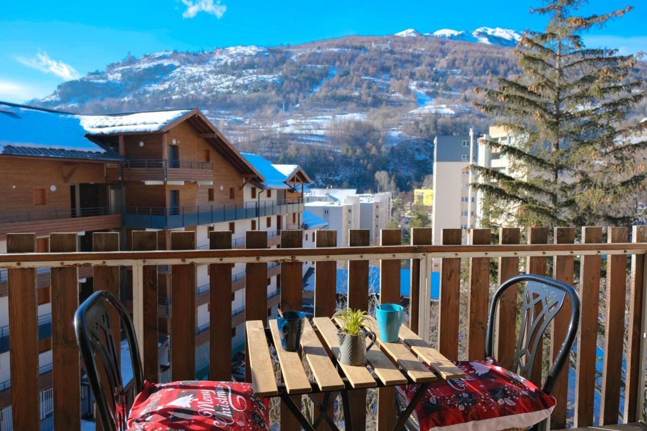 Briancon - Serre Chevalier 1200 - Joli Appartement - Face Aux Pistes En Centre Ville Kültér fotó